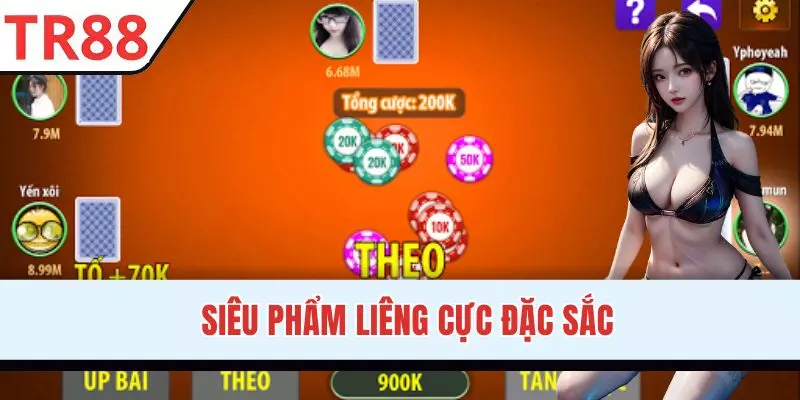 Giải trí với game bài hấp dẫn bậc nhất TR88